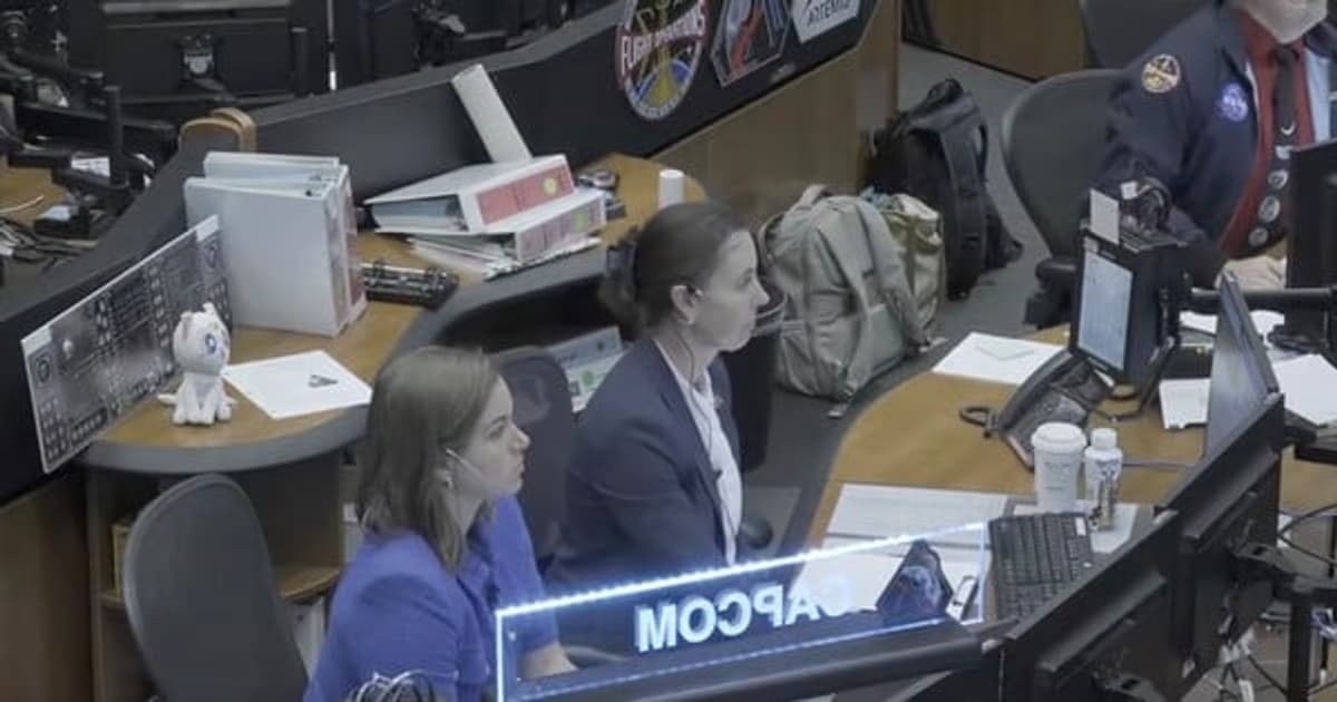 A Surprise Observer on NASA's Artemis II Moon Mission: Sailor Moon's Artemis on Duty