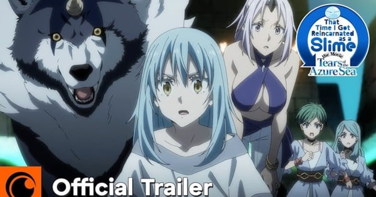English Dubbed Trailer and Release Date Announced for That Time I Got Reincarnated as a Slime's Second Movie "Tears of the Azure Sea"!