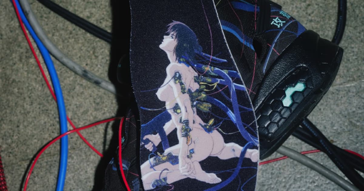 Ghost in the Shell Brings Cyberpunk Aesthetics to the Streets in Collaboration with Reebok and atmos