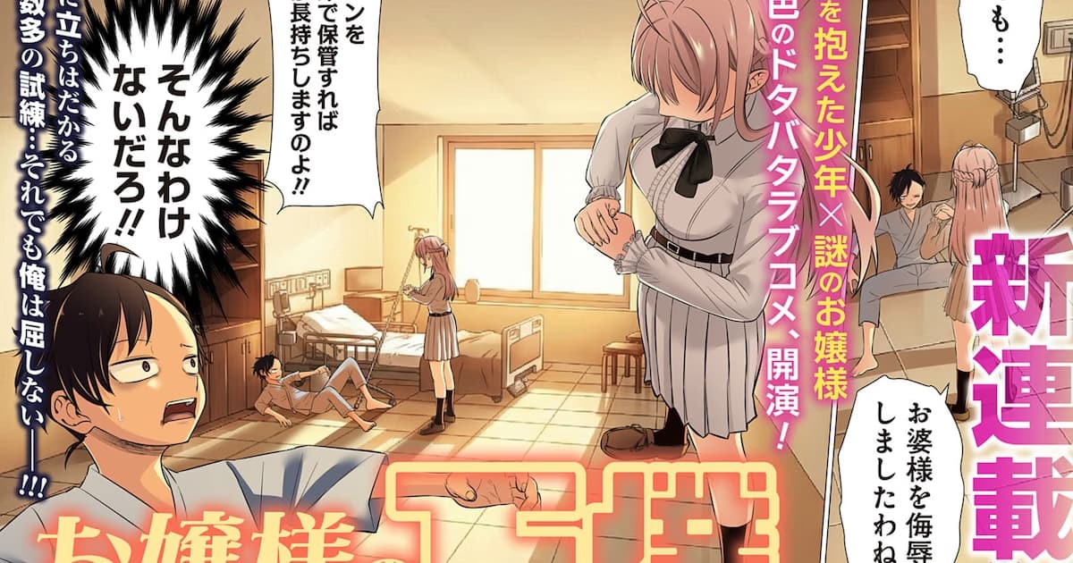 A New Romantic Comedy Begins on Shonen Jump+: Ojou-sama no Geboku