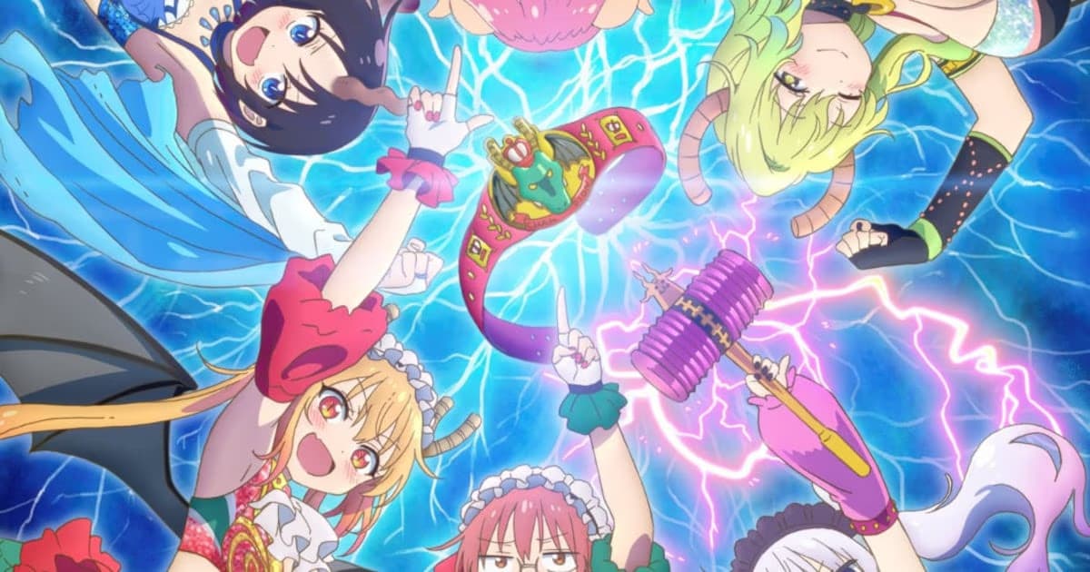 Exciting Visual for Miss Kobayashi’s Dragon Maid Movie: Dragons Enter the Ring!