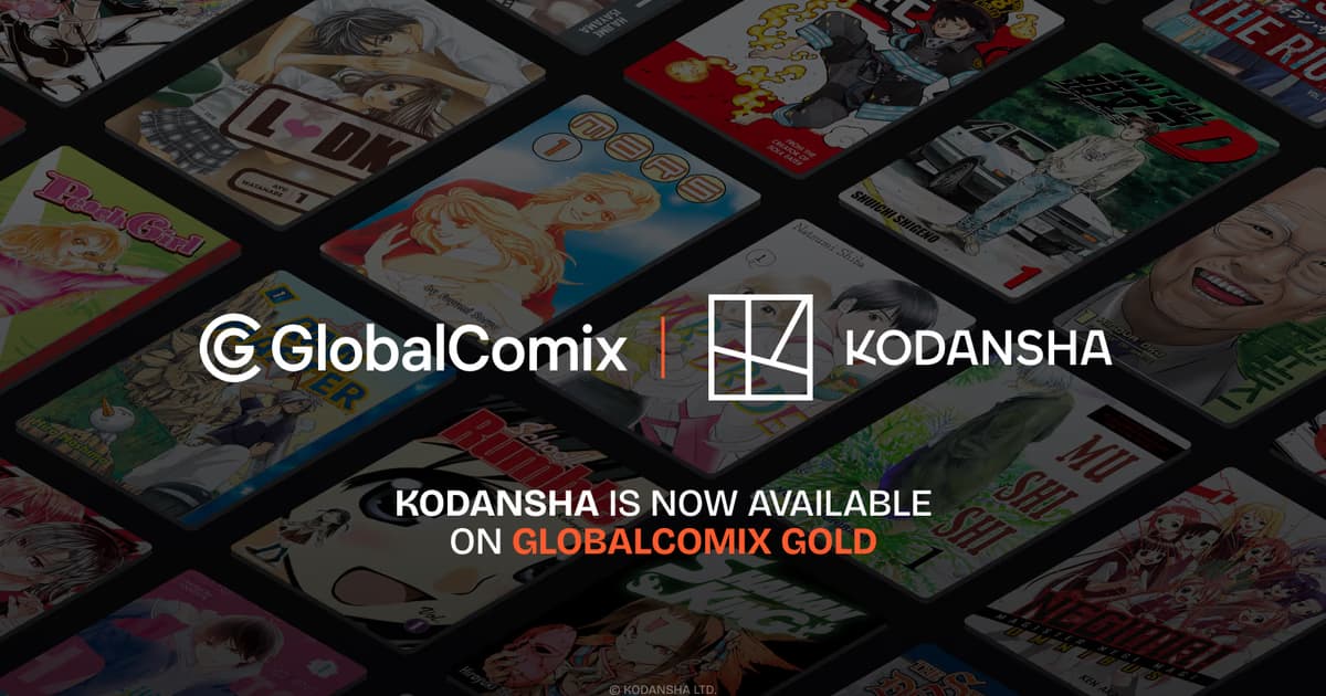 Over 1,500 Kodansha Manga Titles Added to GlobalComix Library: Major Names Now in the Subscription System!