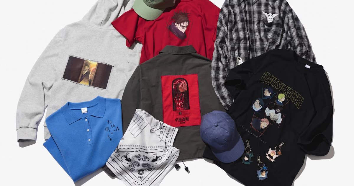 Special ZOZOTOWN Collection Announced for Jujutsu Kaisen "Culling Game" Arc: Naoya Zenin and Yuji Itadori Designs Are Coming