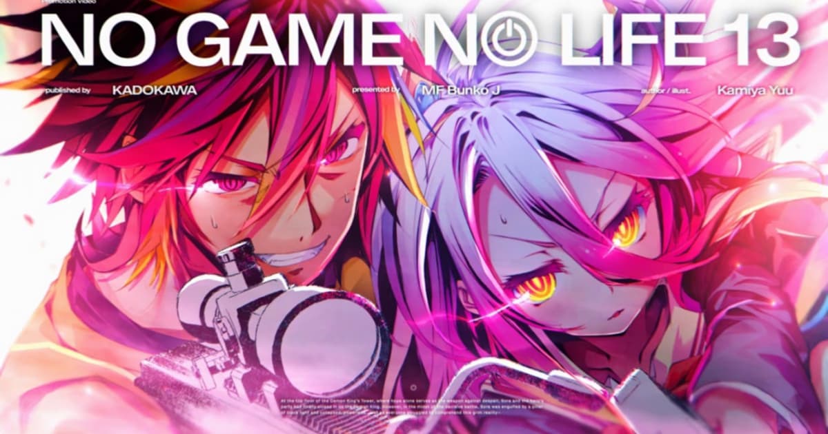 No Game No Life Volume 13 Trailer Released: The Grand Return of Sora and Shiro Begins!