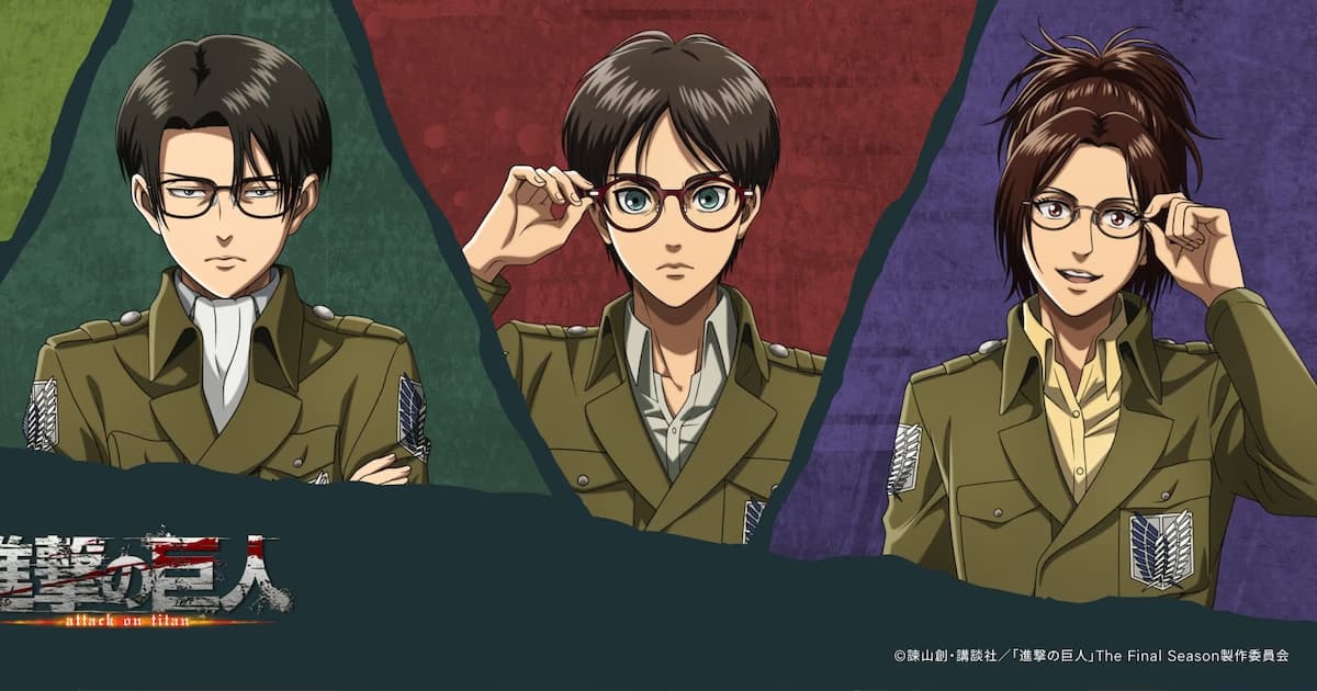 Attack on Titan ve Zoff İşbirliğiyle Karakter Temalı Gözlük Koleksiyonu Geliyor!