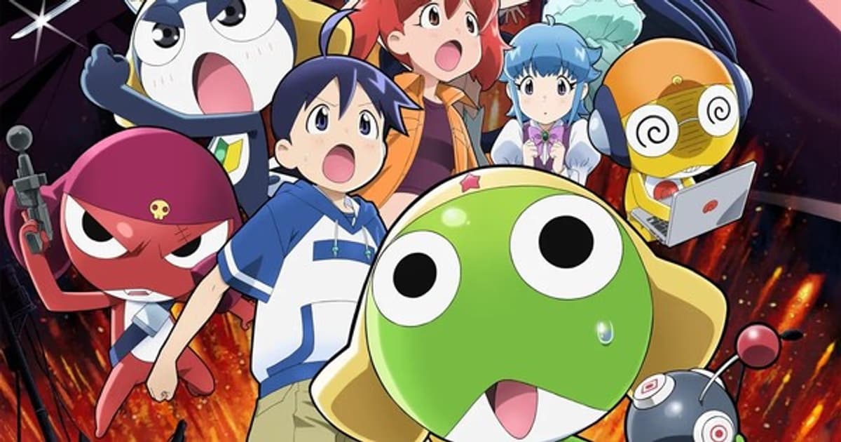 Countdown to the Sgt. Frog (Keroro Gunsou) 20th Anniversary Film: Theme Song and Release Date Announced!