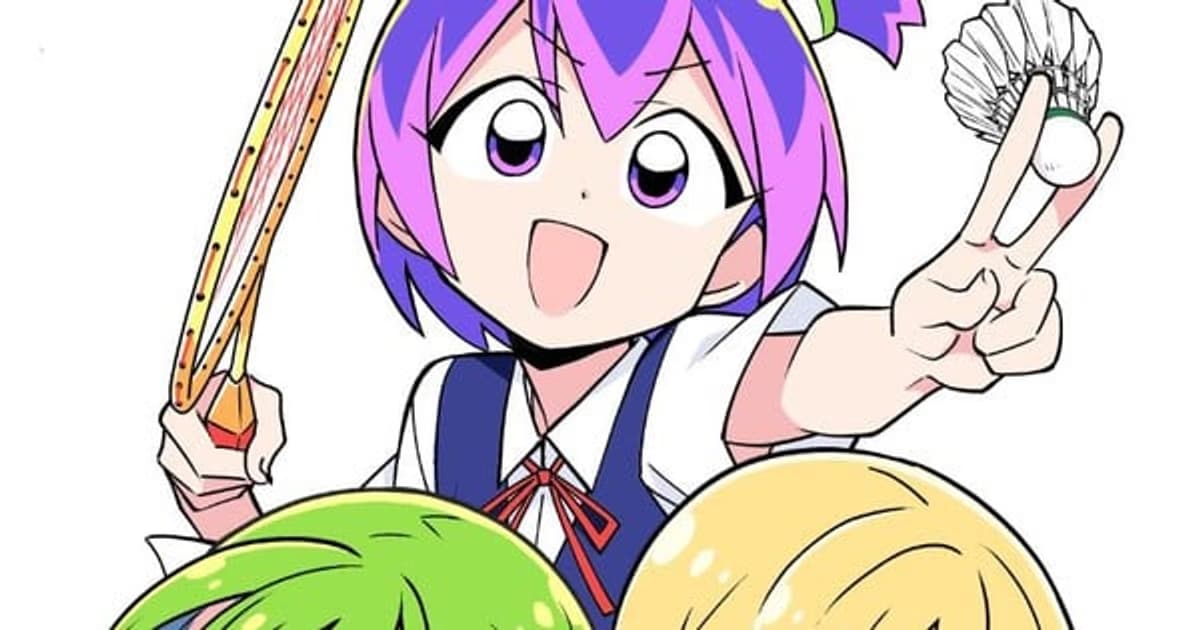 New Manga by Squid Girl Creator Masahiro Anbe: Badokon! – A Girls' Badminton Comedy