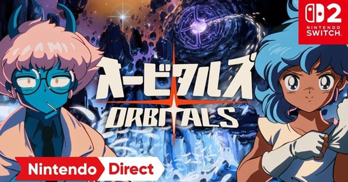 Retro Anime-Style Orbitals Launches on September 3 for Switch 2