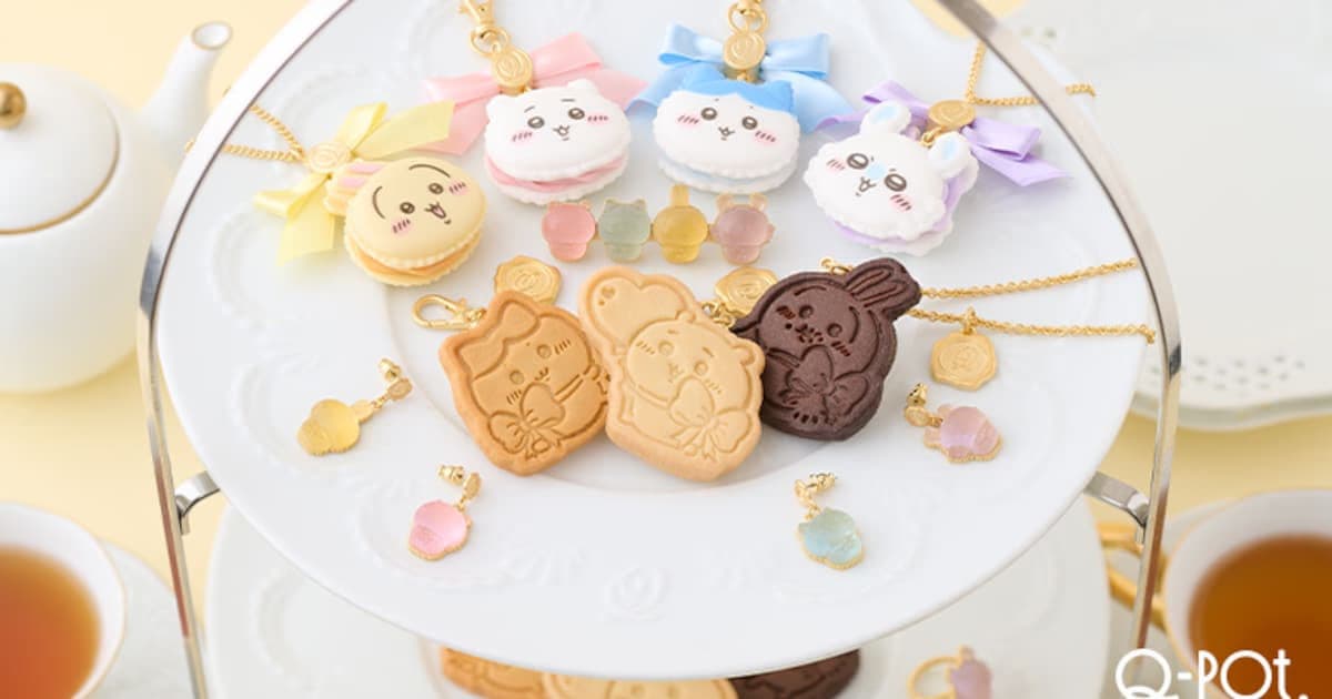 Chiikawa and Q-pot. Collaboration: Sweet-Themed Accessory Collection on Sale in June