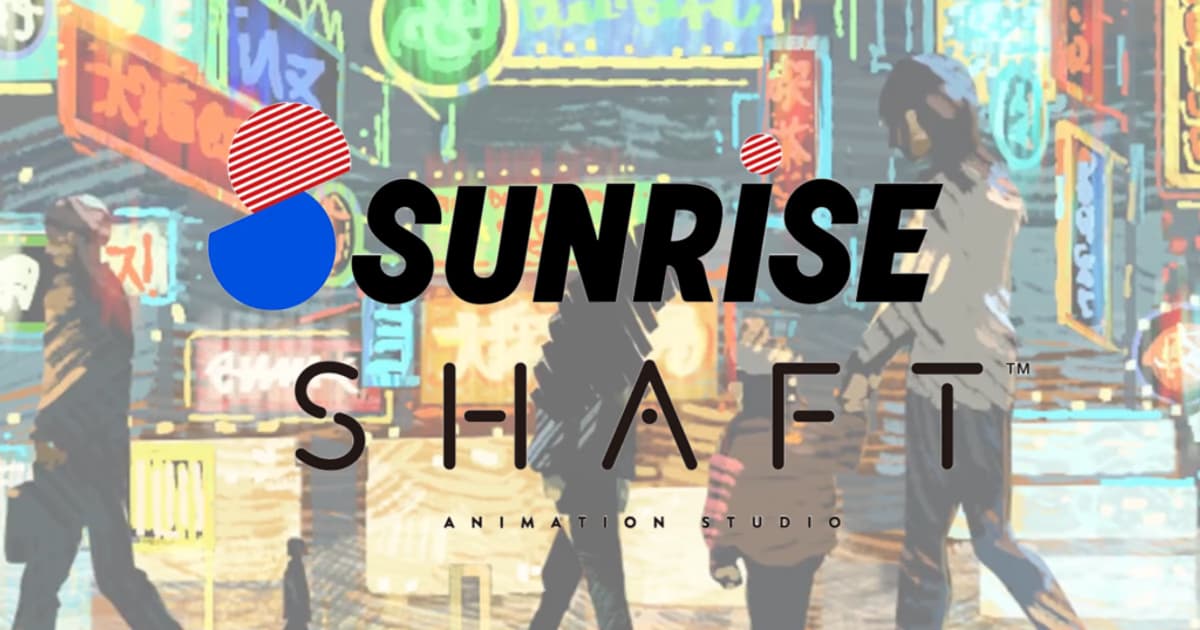 Sunrise and Shaft Make Historic Collaboration: Joint Anime Project Announced