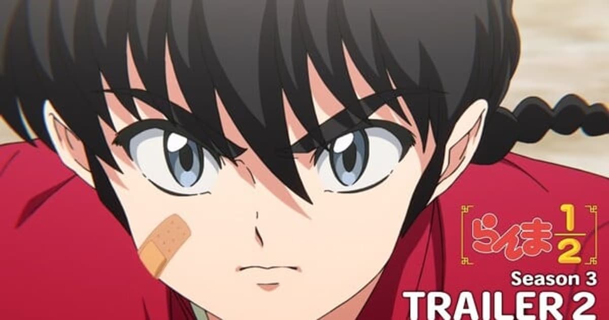 Ranma 1/2 New Anime's Season 3 Second Trailer Released — Coming to Netflix in October