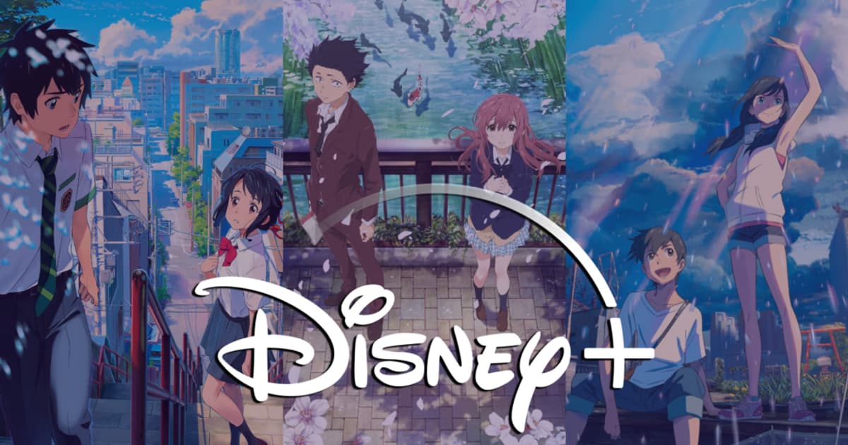 Disney Plus Expands Its Anime Collection in the UK and France: Your Name, Weathering with You and More Coming