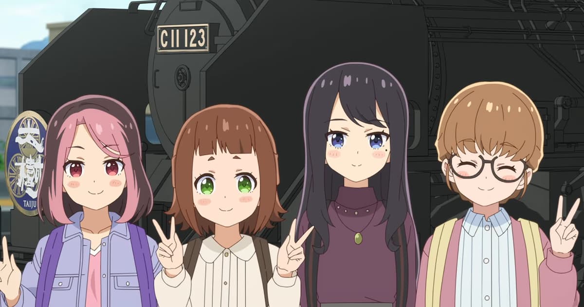 Tetsuryo Meet With Tetsudou Musume Anime Releases New Visual and Trailer, Premiere Date October 2026