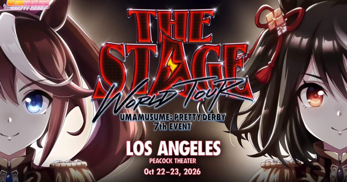 Cygames Announces Details for Umamusume: Pretty Derby 7th World Tour Los Angeles Performances