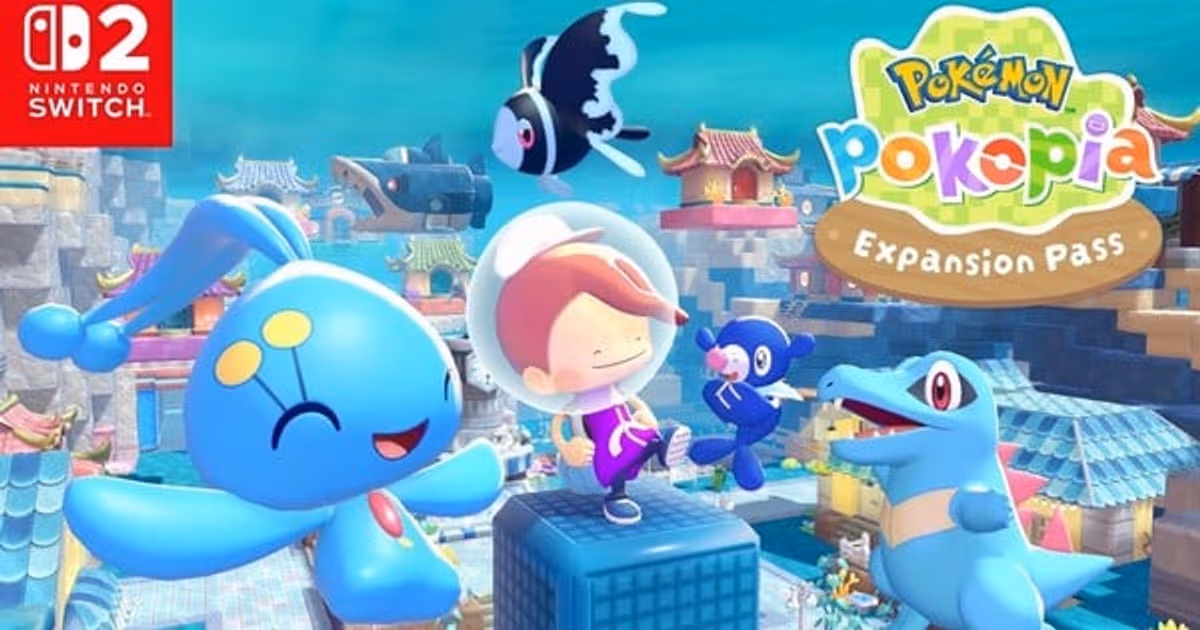 Pokémon Pokopia's Bubbly Basin DLC Arrives on August 5: New Dive Ability Also Coming with Free Update