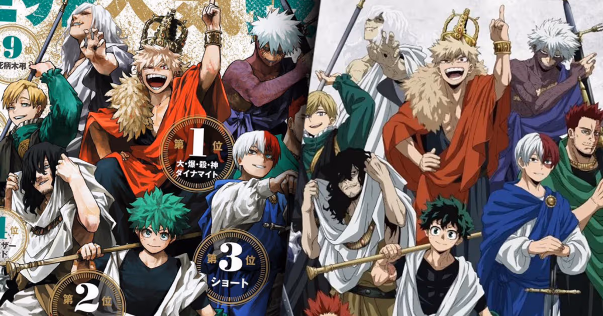 My Hero Academia 10th Anniversary: New 'Top 10 Heroes' Visual Released