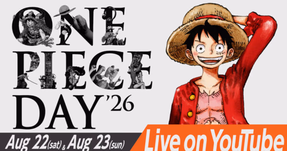 One Piece Day 2026 to Be Streamed Live Worldwide via YouTube