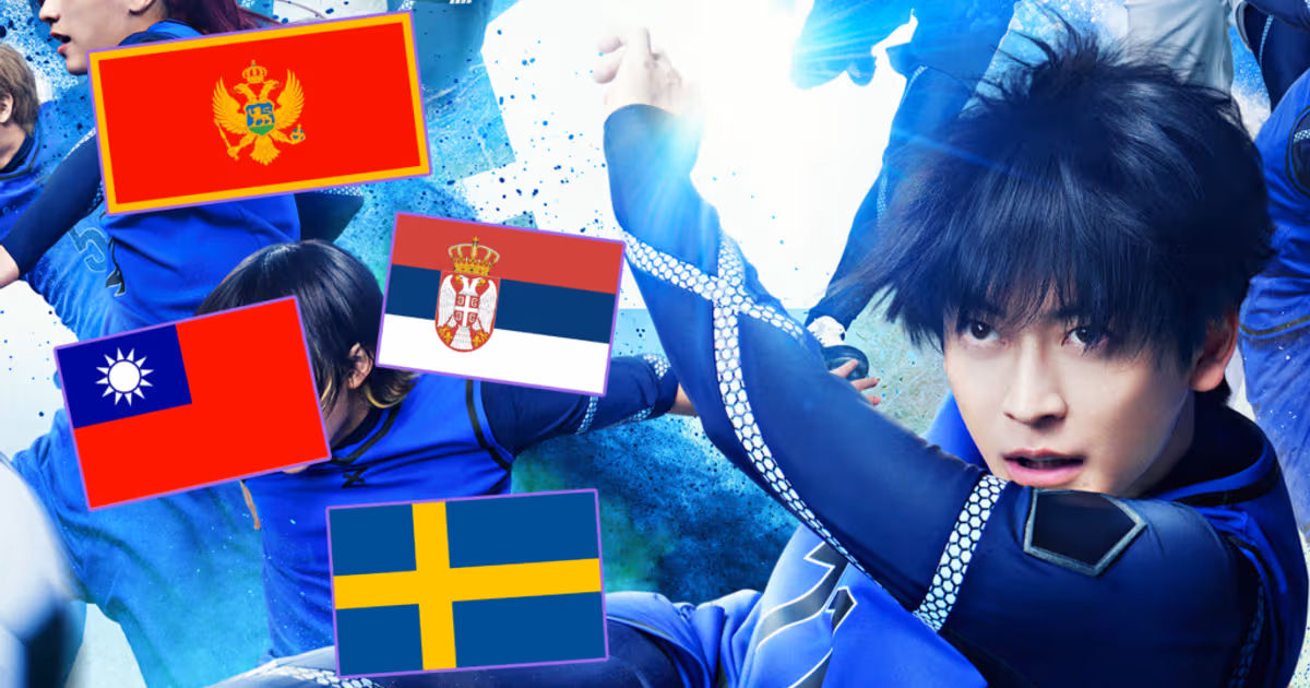BLUE LOCK Live-Action Film Begins Global Release: Dates for Serbia, Montenegro, Taiwan, and Sweden Announced