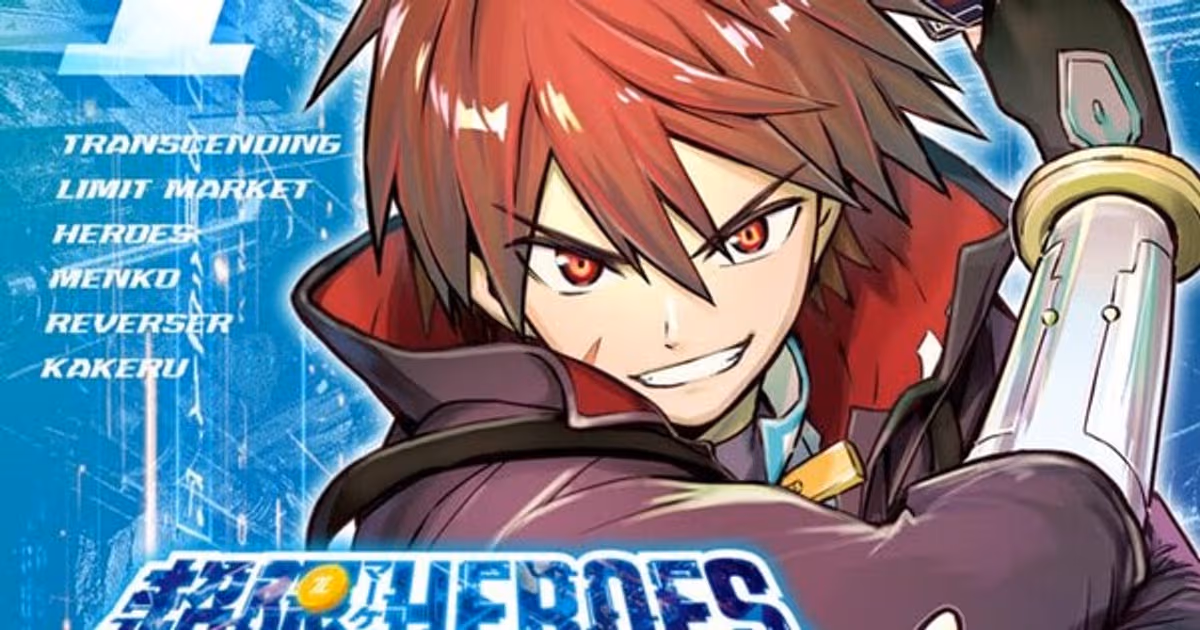 Chōgen Market Heroes: Menko Reverser Kakeru Manga Ends
