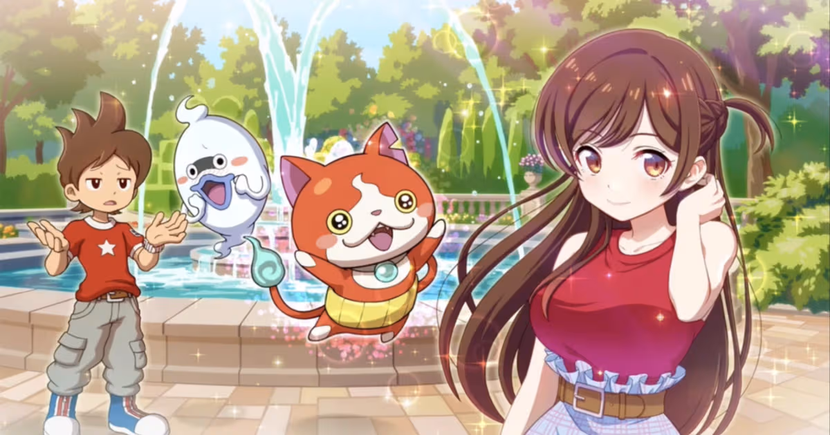 Yo-kai Watch: Puni Puni and Rent-A-Girlfriend Collaboration Announced