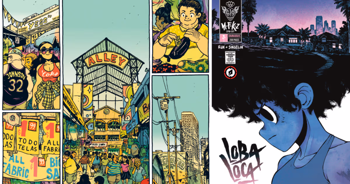 The MFKZ Universe Expands with Run and Guillaume Singelin's New Graphic Novel 'Loba Loca'