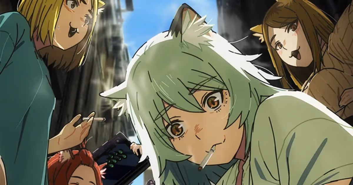 Chainsmoker Cat Anime Removed from Broadcast in Asia