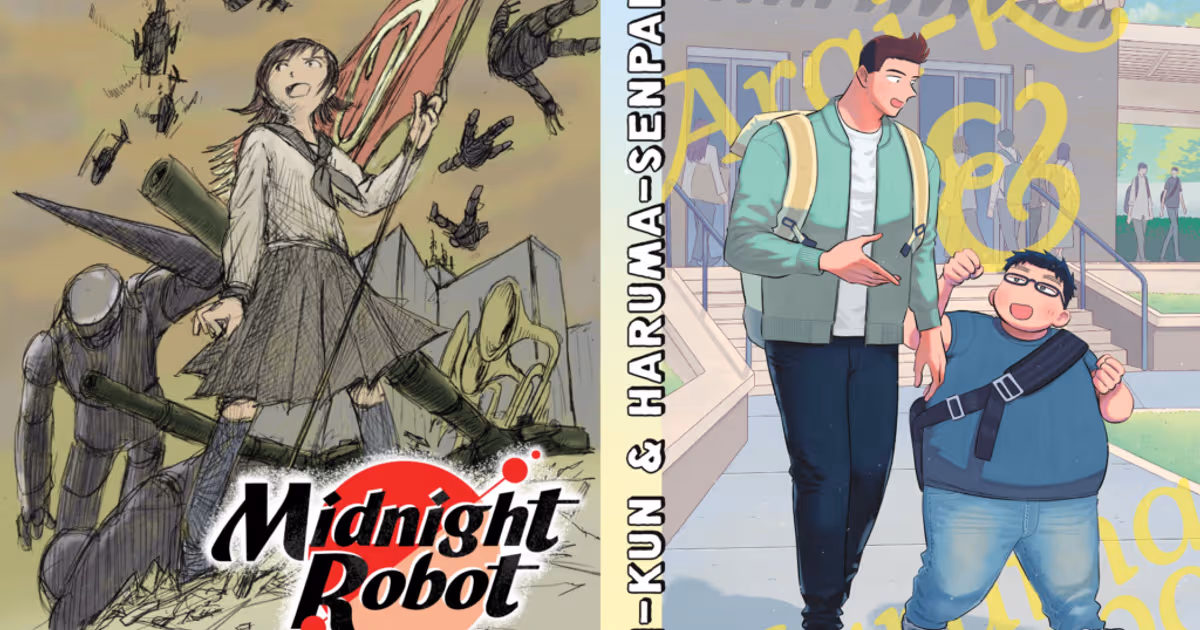 Manga Mavericks Books Acquires English License for Midnight Robot and Arai-kun &amp; Haruma-senpai