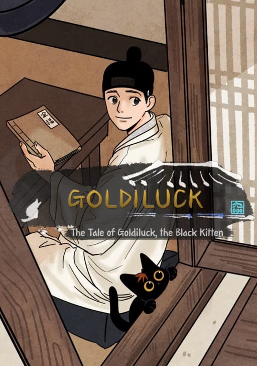 The Tale of Goldiluck the Black Kitten - Cover Image
