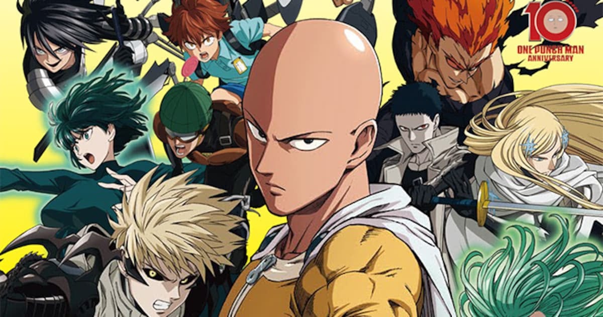 One-Punch Man 10th Anniversary Exhibition: Saitama's "Serious" Visual and Details Revealed