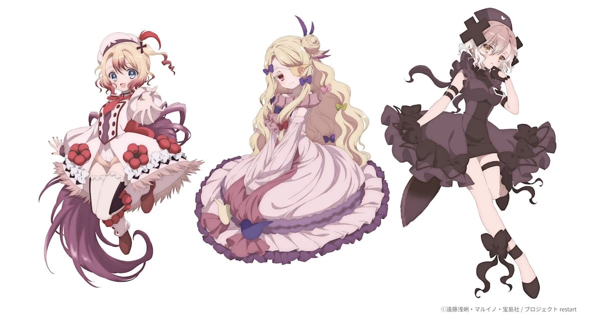 New Visuals Released for Magical Girl Raising Project restart: Pechika, Pfle, and Shadow Gale Take the Stage!