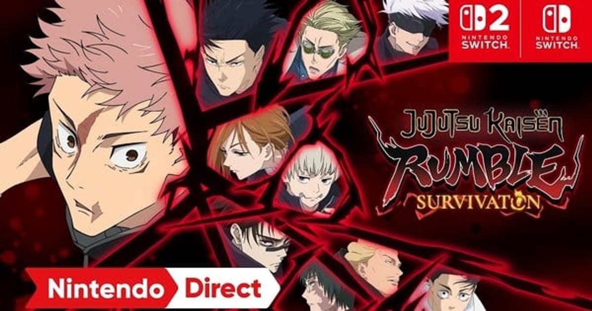 Jujutsu Kaisen Game from Vampire Survivors Developer: Coming in 2026