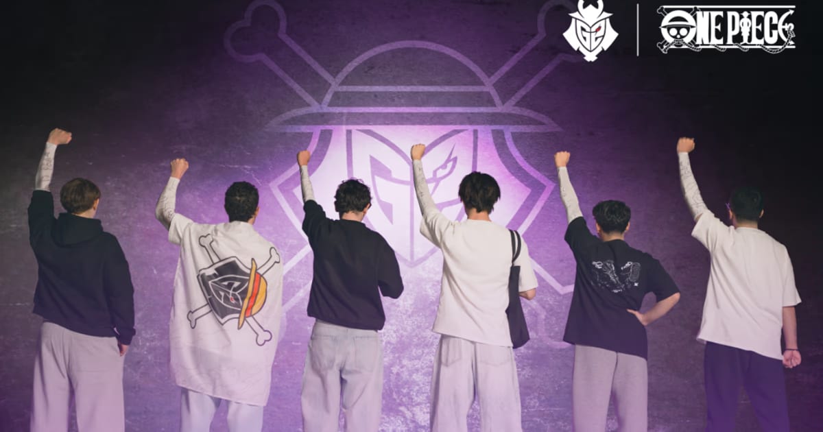 One Piece and G2 Esports Announce Limited Edition Streetwear Collection Inspired by Gear 5