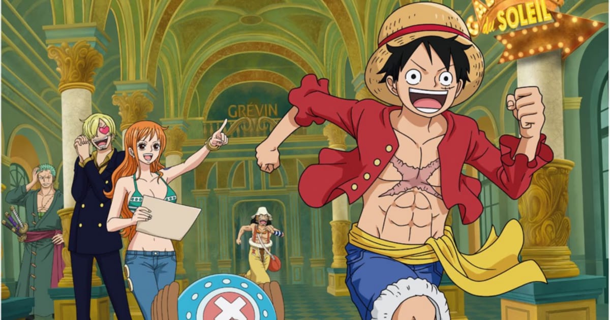 One Piece Becomes the First Japanese Anime to Get a Permanent Exhibition Area at the Grévin Museum in Paris