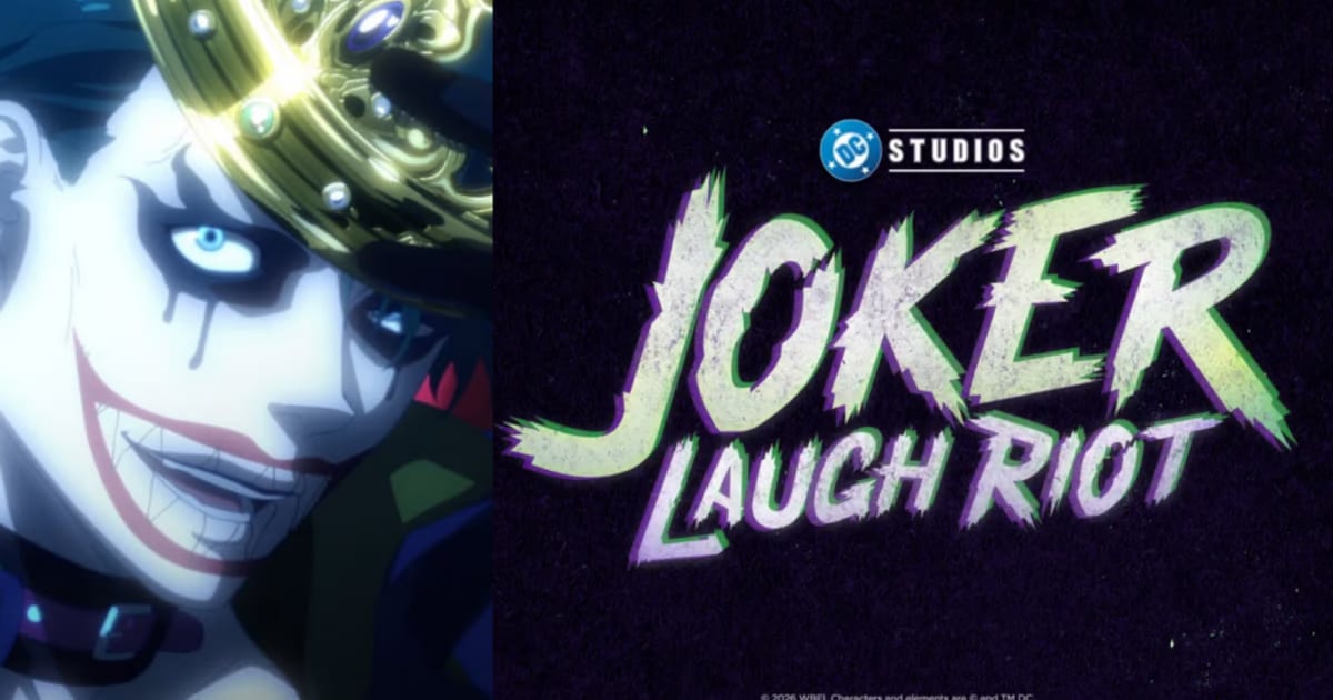DC's Giant Anime Leap: Joker "Laugh Riot" and Absolute Batman Series Are Coming!