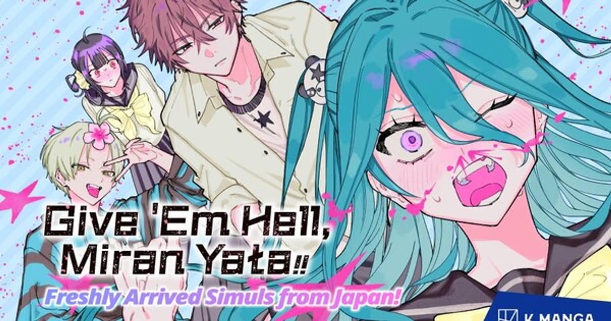 K Manga Adds Kanna Hourai's "Give 'Em Hell, Miran Yata!!" Series to Its Digital Library