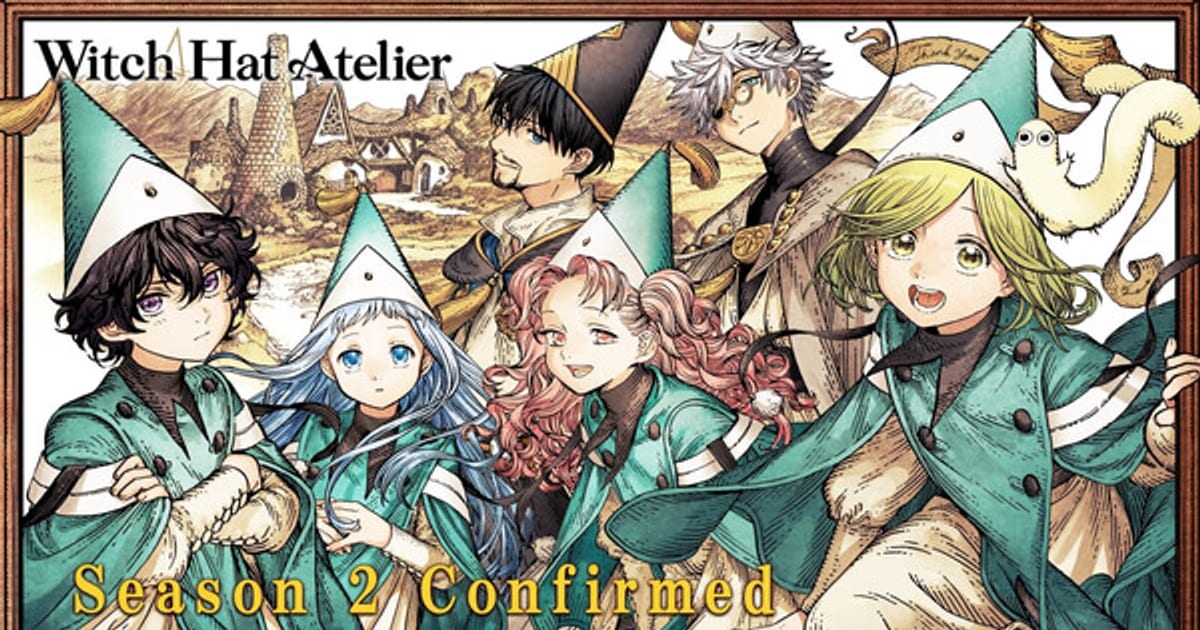 Witch Hat Atelier Anime Gets Second Season Greenlight – Crunchyroll to Stream