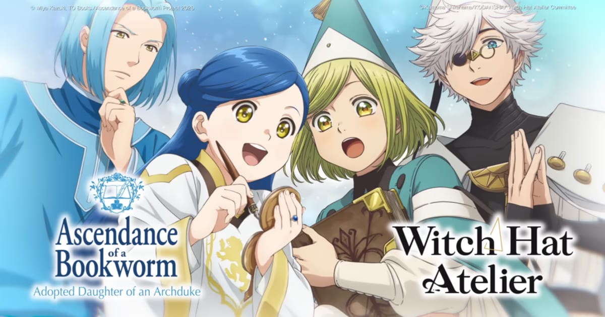 Promotional Trailer Released for Collaboration Between Witch Hat Atelier and Ascendance of a Bookworm
