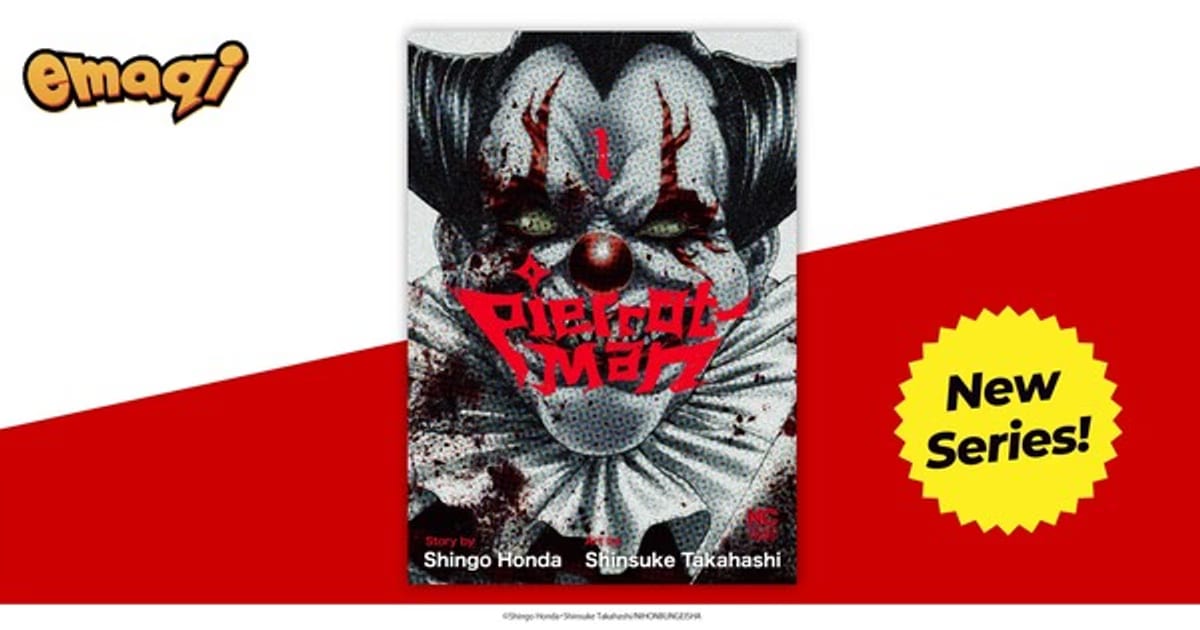 Four New Manga Added to emaqi Catalog: Pierrot-Man, Barefaced, Hundred Burger-chan, and Beyond the Heavens