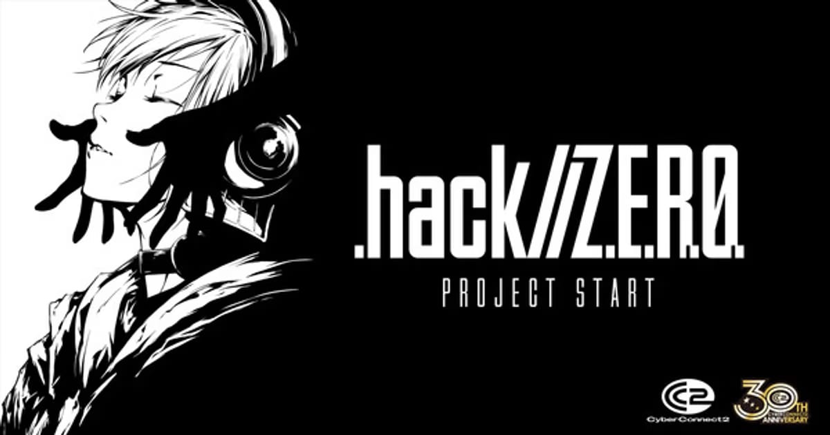 Important Announcements from CyberConnect2 on Independent Publishing and the .hack Series