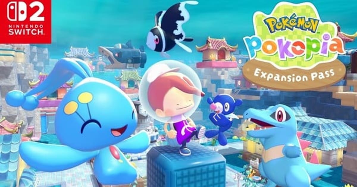 Pokémon Pokopia's Bubbly Basin DLC Arrives on August 5: New Dive Ability Also Coming with Free Update