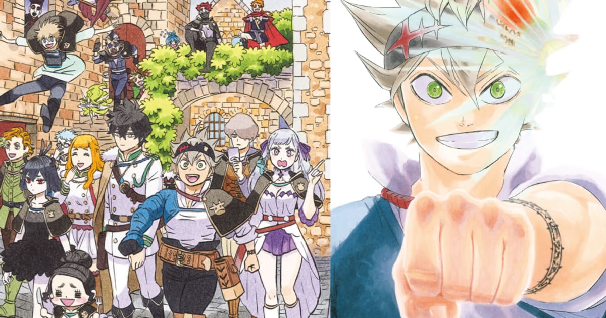 Black Clover's 38th and Final Volume and Official Guide Book Released
