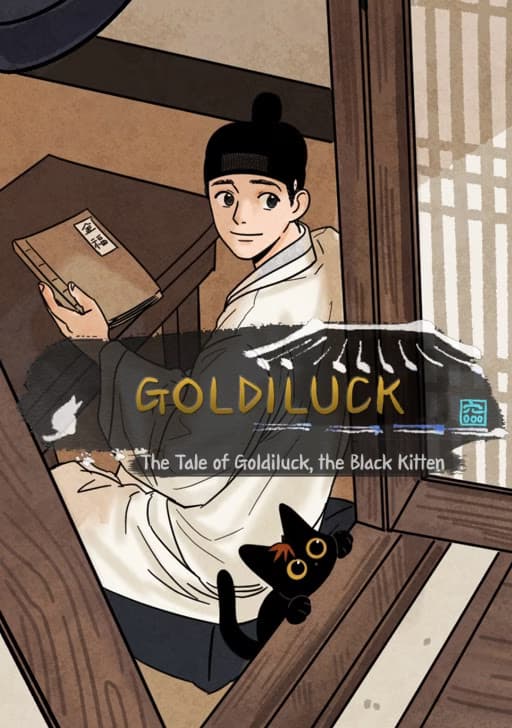 The Tale of Goldiluck the Black Kitten - Banner Image