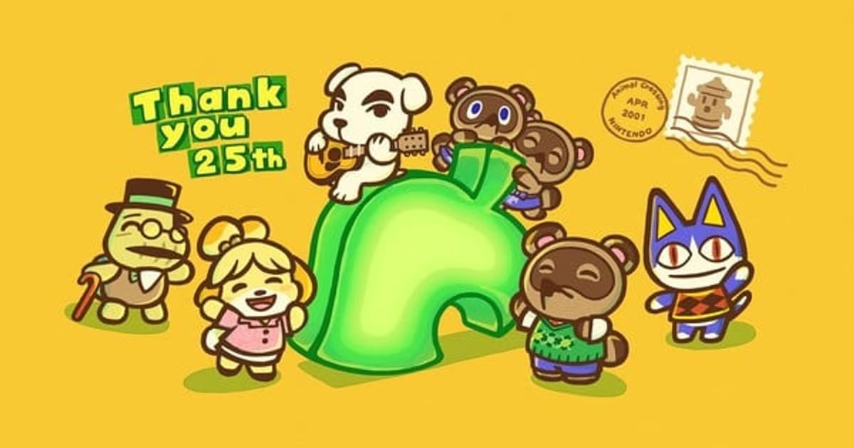 Nintendo Celebrates Animal Crossing’s 25th Anniversary: Don’t Forget to Check Your Mailbox on Your Island!
