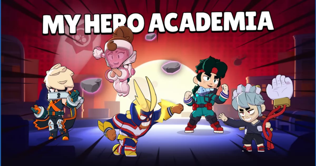 Brawl Stars and My Hero Academia Collaboration: Deku and Bakugo Arrive in the Arena!