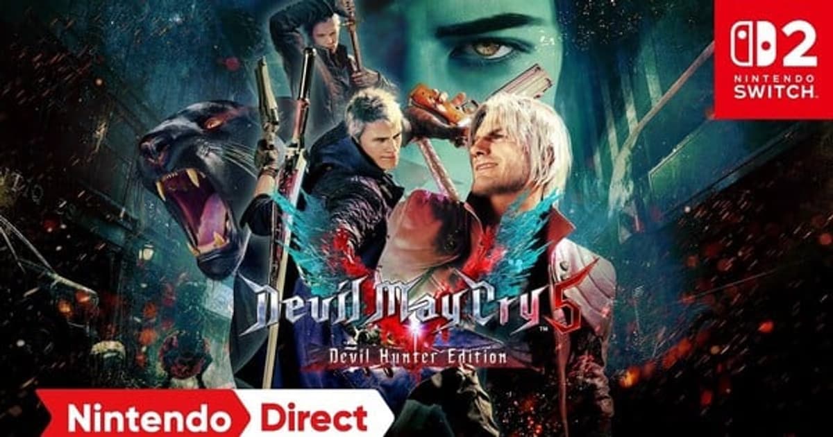 Capcom Announces Devil May Cry 5: Devil Hunter Edition for Nintendo Switch 2