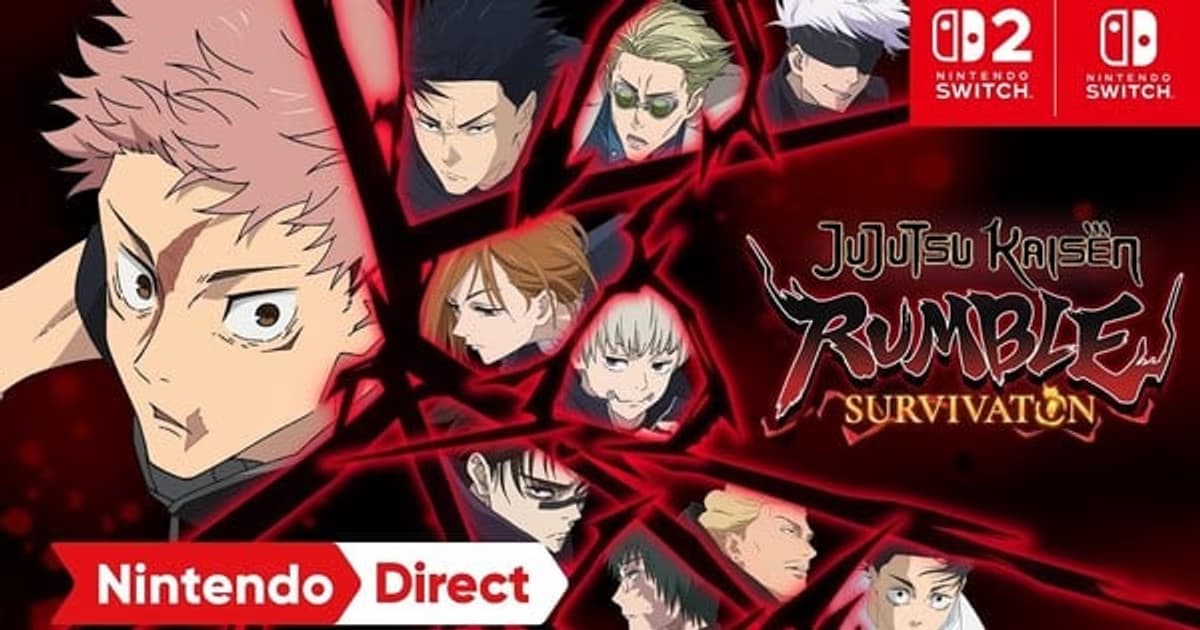Jujutsu Kaisen Game from Vampire Survivors Developer: Coming in 2026
