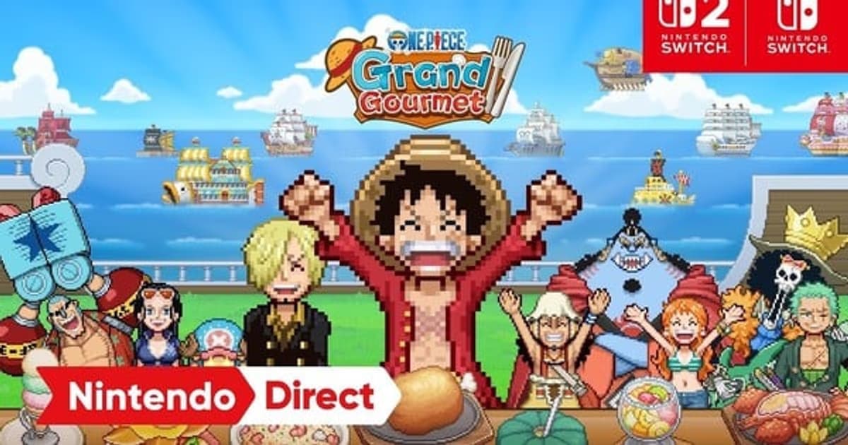 One Piece: Grand Gourmet Announced – A Cooking Simulation from Kairosoft