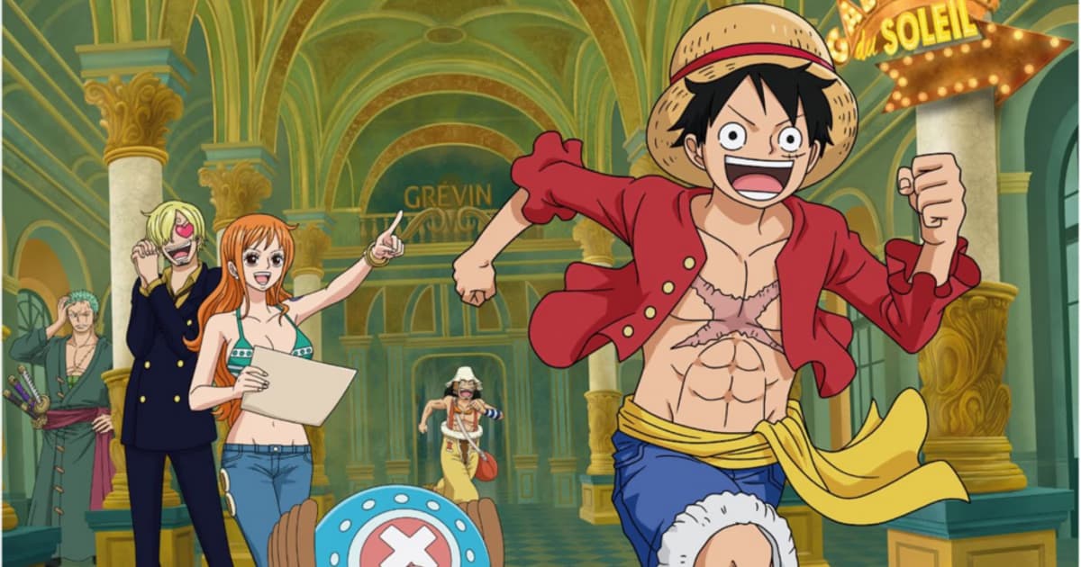 One Piece Becomes the First Japanese Anime to Get a Permanent Exhibition Area at the Grévin Museum in Paris