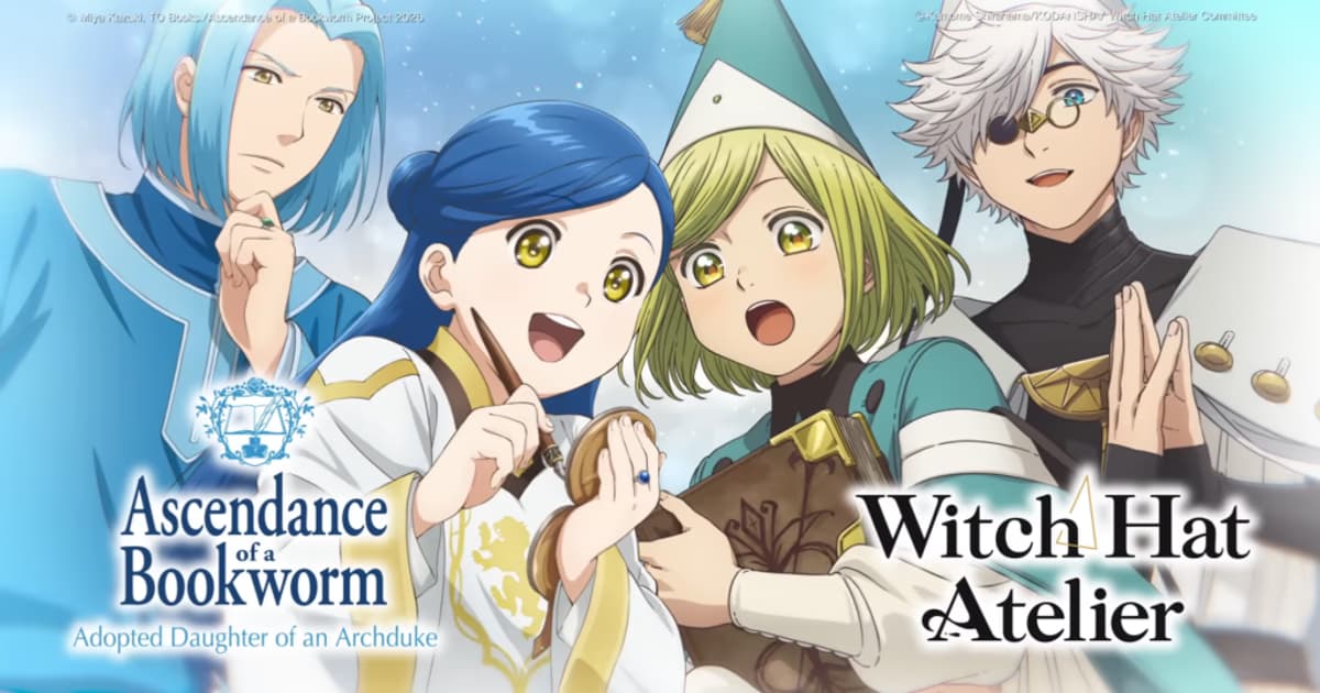 Promotional Trailer Released for Collaboration Between Witch Hat Atelier and Ascendance of a Bookworm