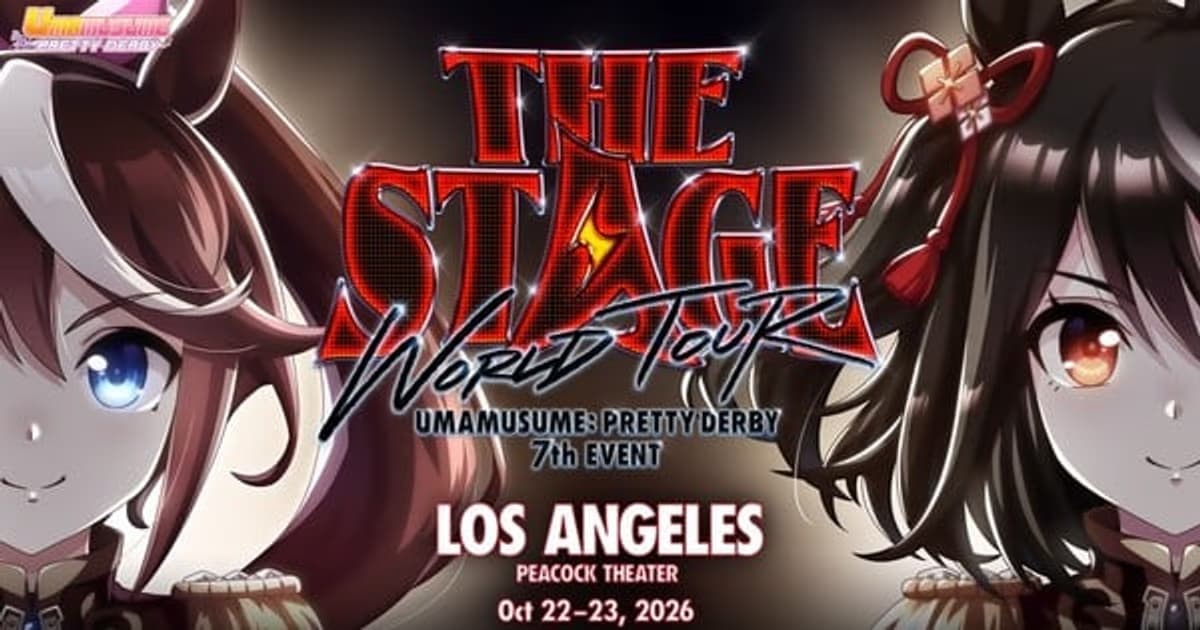 Uma Musume: Pretty Derby World Tour Concert in Los Angeles: 17 Voice Actors to Take the Stage